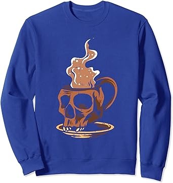 Skeleton Coffee Sweatshirt