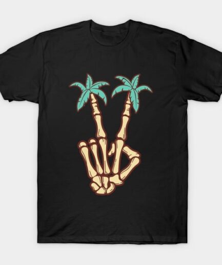 Gallery Dept Skeleton Middle Finger Shirt