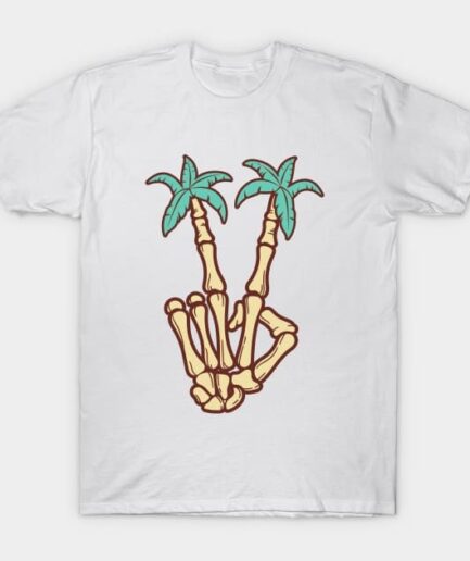 Gallery Dept Skeleton Middle Finger Shirt