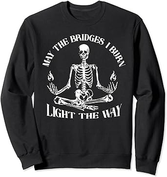 Oversized Skeleton Sweatshirt