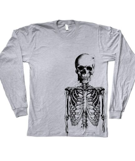 Long Sleeve Skeleton Shirt