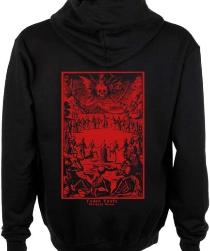 Red Skeleton Hoodie